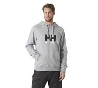 Helly Hansen for man. 30394 Logo Hoodie 2.0 grey (XL), Casual, Long sleeve, Organic Cotton, Sustainable