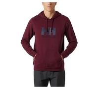 Helly Hansen Mens HH Logo Hoodie, Hickory, L