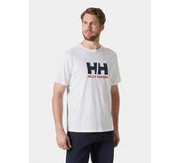 Helly Hansen Men's T-Shirt, HH Logo 3.0, Short Sleeve, White, Size S