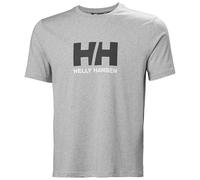 Helly Hansen Mens HH Logo Short Sleeve T-Shirt, Grey, Size M, Men Grey