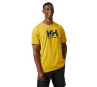 Helly Hansen Mens HH Logo T-Shirt - Gold Rush, S