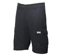 Helly Hansen Men's HH QD Cargo Shorts 11", Ebony, 28