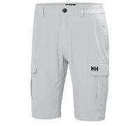Helly Hansen Men's HH QD Cargo Shorts 11", Grey Fog, 36