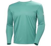 Helly Hansen Tech Crew 2.0 Long Sleeve T-Shirt Turquoise Blue - S