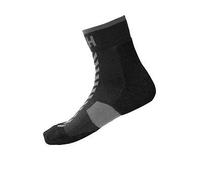 Helly Hansen Mens Hiking Quarter Sock, Black, Size 10-12, Men Black