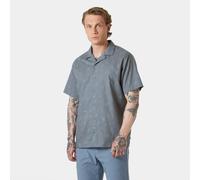 Helly Hansen Men's Holmen Short Sleeve Shirt - Blue/Purple - 2XL