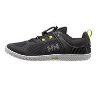 Helly Hansen Men's HP FOIL V2 Sneaker, 597 Ebony/Azid Lime, 11 UK
