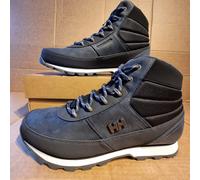 Helly Hansen Men's Leather Waterproof Woodlands Boots - Black/Navy/White - UK9.5