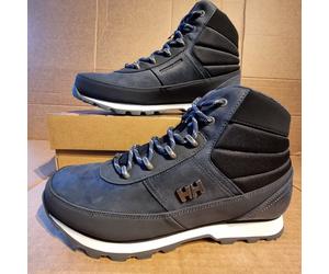 Helly Hansen Men's Leather Waterproof Woodlands Boots - Black/Navy/White - UK9.5