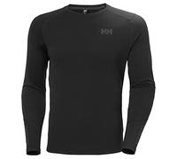 Helly Hansen Men's Lifa Active Crew, Black, XL