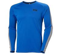 Helly Hansen Mens Lifa Active Stripe Crew Baselayer Jacket, 543 Cobalt 2.0, M EU