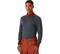 HELLY HANSEN Lifa Merino Midweight 1/2 Zip - Men - Grey / Brown - size L- model 2025 L