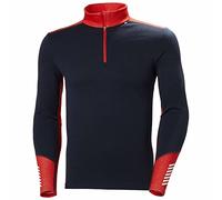Helly Hansen Men's Lifa Merino Midweight 1/2 Zip Shirt, Navy, S UK