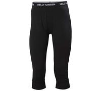 Helly Hansen Lifa Merino Midweight 49367 3/4 Base Layer Pants Black S Man