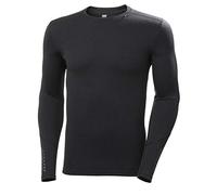 Helly Hansen Men's Lifa Merino Midweight Crew, Black, 2XL