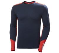 Helly Hansen Men's Lifa Merino Midweight Crew, Navy, S