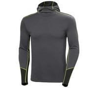 Hooded base layer Helly Hansen Lifa Merino Gris L