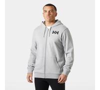 Helly Hansen Men's Logo Full-Zip Hoodie Grey XL