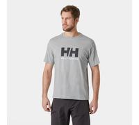 Helly Hansen Logo 3.0 Short Sleeve T-shirt Grey M Men