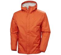 Helly Hansen Men's Loke Waterproof Windproof Breathable Rain Jacket, Patrol Orange, S