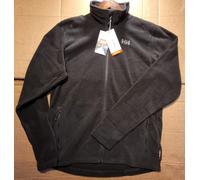 Helly Hansen Men's Medium Daybreaker Polartec Black Fleece Top, Hiking Jacket