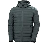 Helly Hansen Men's Mono Material Hooded Insulator Jacket, Storm, M