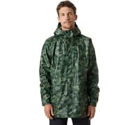 Helly Hansen Men's Moss RAIN Coat, 476 Spruce AOP, S
