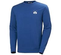 Helly Hansen Mens Nord Graphic Crew Sweatshirt, 2XL, Deep Fjord