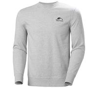 Helly Hansen Men's Nord Graphic Crew Sweatshirt, Grey Melange 3.0, XL