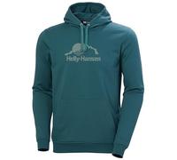 Helly Hansen Nord Graphic Pull Over Hoodie - Hoodie - Men's Dark Creek L