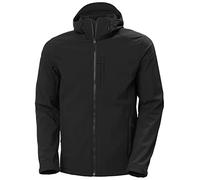 Helly Hansen Men's Paramount Hooded Softshell Jkt, Black, L