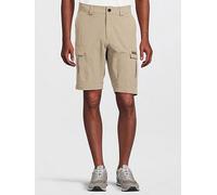 Helly Hansen Mens Quick Dry Cargo Shorts 11" - Beige, Beige, Size 30, Men Beige