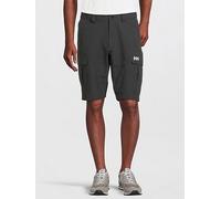 Helly Hansen Mens Quick-Dry HH Cargo Shorts, 30, Ebony