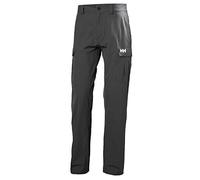 Helly Hansen Mens Quick-Dry HH Cargo Pant, 36, Ebony
