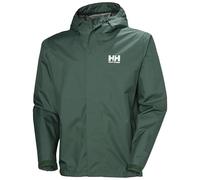 Helly Hansen Men's Seven J Waterproof Jacket, Green, XL