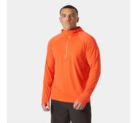 Helly Hansen Men's Shine Solen Half-Zip Sun Hoodie Orange L
