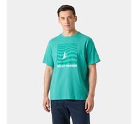 Helly Hansen Shoreline 3.0 Short Sleeve T-Shirt Mint Blue - L