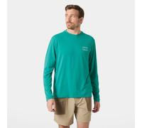 Helly Hansen Men's Skog Graphic Long Sleeve Tee Green XL