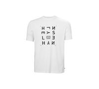 Helly Hansen Skog Graphic T-Shirt - Recycled - White - L