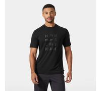 Helly Hansen Men's Skog Recycled Graphic T-Shirt Black 2XL