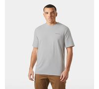Helly Hansen Skog Recycled Graphic Short Sleeve T-shirt Grey M Men