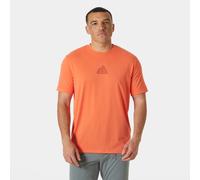 Helly Hansen Skog Recycled Graphic Short Sleeve T-shirt Orange M Men