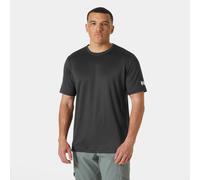 Helly Hansen T-Shirt HH Tech 2.0 - Men's Short Sleeve Synthetic Base Layer, Ebony L