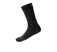 Helly Hansen Unisex Trail Crew Sock, Black, 42-44