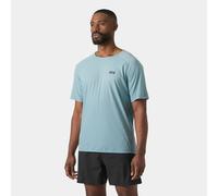 Helly Hansen Trail Short Sleeve T-Shirt Sky Blue - XXL