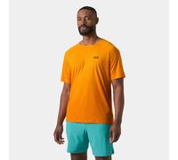 Helly Hansen Men's Trail Short Sleeve T-shirt - Yellow/Green - 2XL