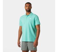 Helly Hansen Men's Transat Cotton Short-Sleeve Polo Shirt Green M