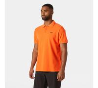 Helly Hansen Men's Transat Cotton Short-Sleeve Polo Shirt Orange L
