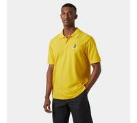 Helly Hansen Men's Transat Cotton Short-Sleeve Polo Shirt Yellow 2XL