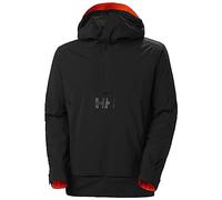 Helly-Hansen Men's ULLR Z Insulated Anorak, 990 Black, XL